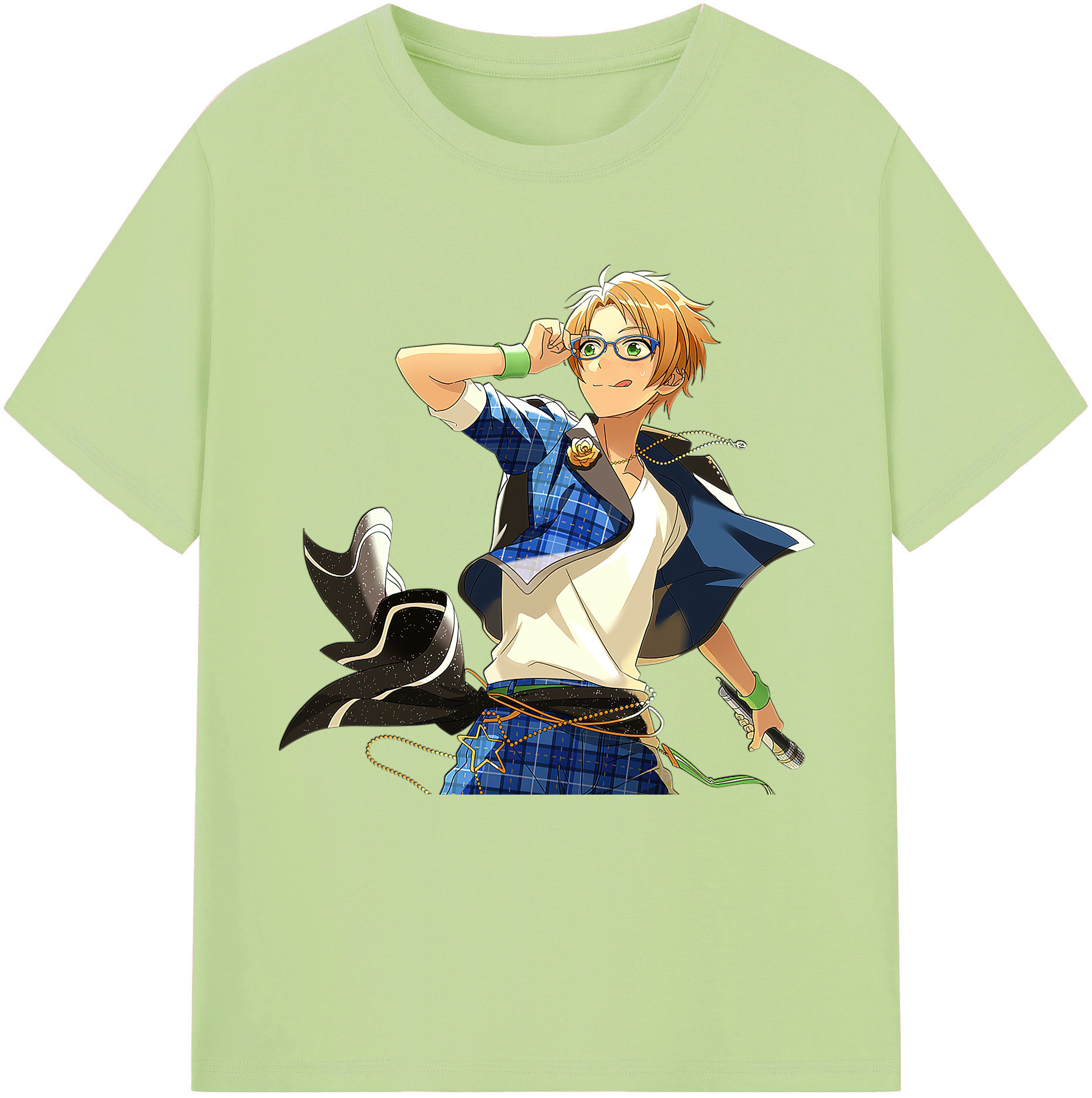 （画像用） あんさんぶるスターズ! Ensemble Stars 綿100％半袖Tシャツ（フロントプリント）
